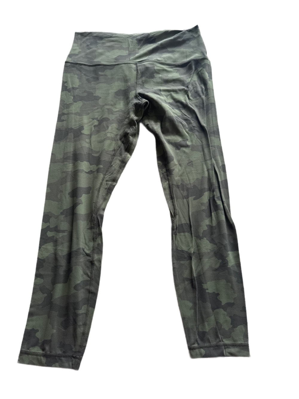Lululemon Align 25” Green Camo Leggings Size 12